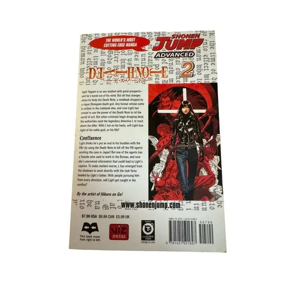Manga Shonen Jump Advanced DeathNote Paperback - Picture 2 of 8